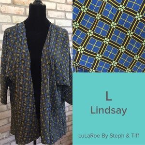 Lindsay Cover Up- LuLaRoe-Size Large